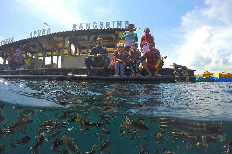 Bangsring floating house